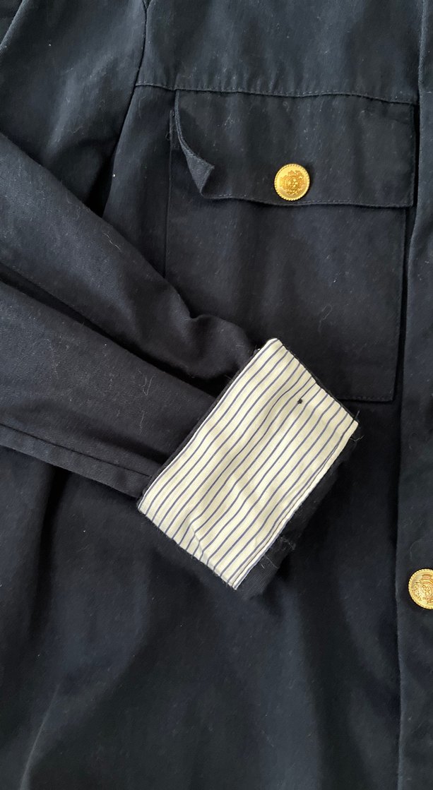 Erkek Lacivert Denim Gömlek - Görsel 2