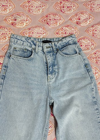 Trendyol & Milla Acik Mavi Yuksek Bel Denim Jean