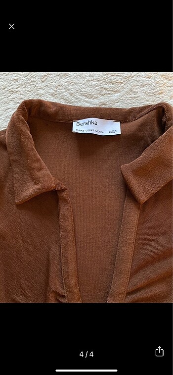 xs Beden kahverengi Renk Bershka vucudu saran body