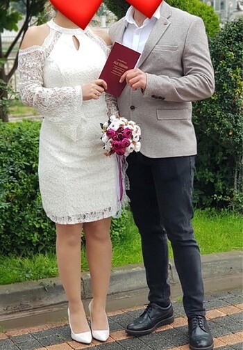 Nikah nişan söz dış çekim elbisesi