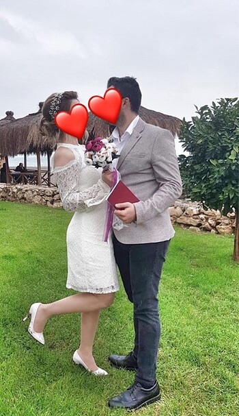 Zara Nikah nişan söz dış çekim elbisesi