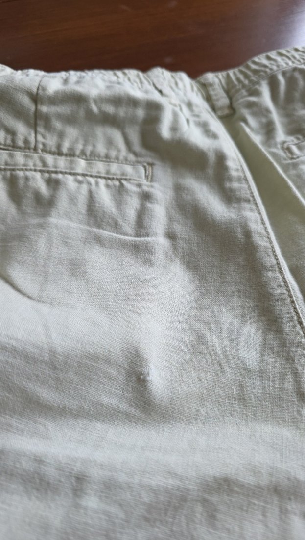 13-14 yaş Zara keten şort - Görsel 4