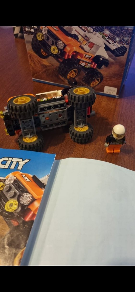 LEGO City Turuncu Off-Road Araba Seti - Görsel 5
