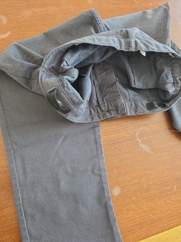 13-14 yaş Gri çocuk Pantolon - Görsel 3