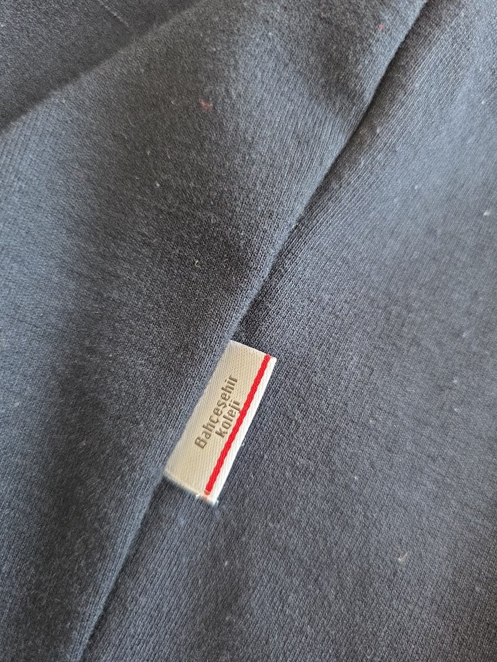 Bahçeşehir koleji 15-16 yaş  Kapüşonlu Fermuarlı Sweatshirt - Görsel 5