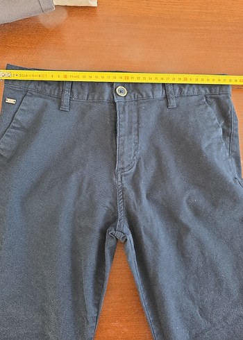 13-14 yaş çocuk Koyu Mavi Pantolon - Görsel 5
