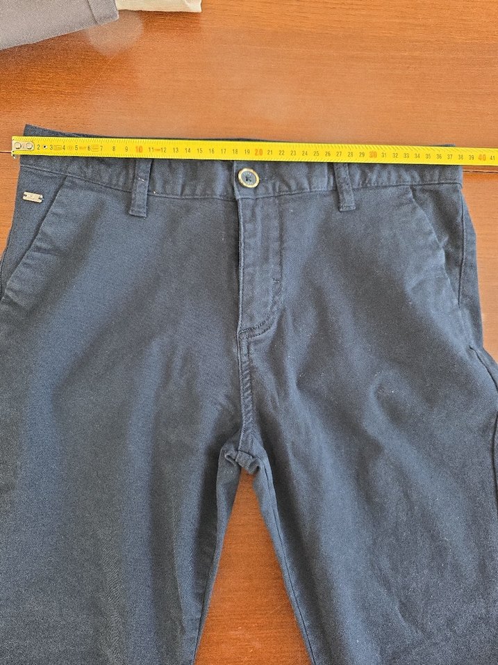 13-14 yaş çocuk Koyu Mavi Pantolon - Görsel 5