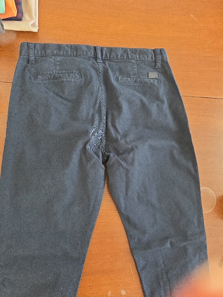 13-14 yaş çocuk Koyu Mavi Pantolon - Görsel 4