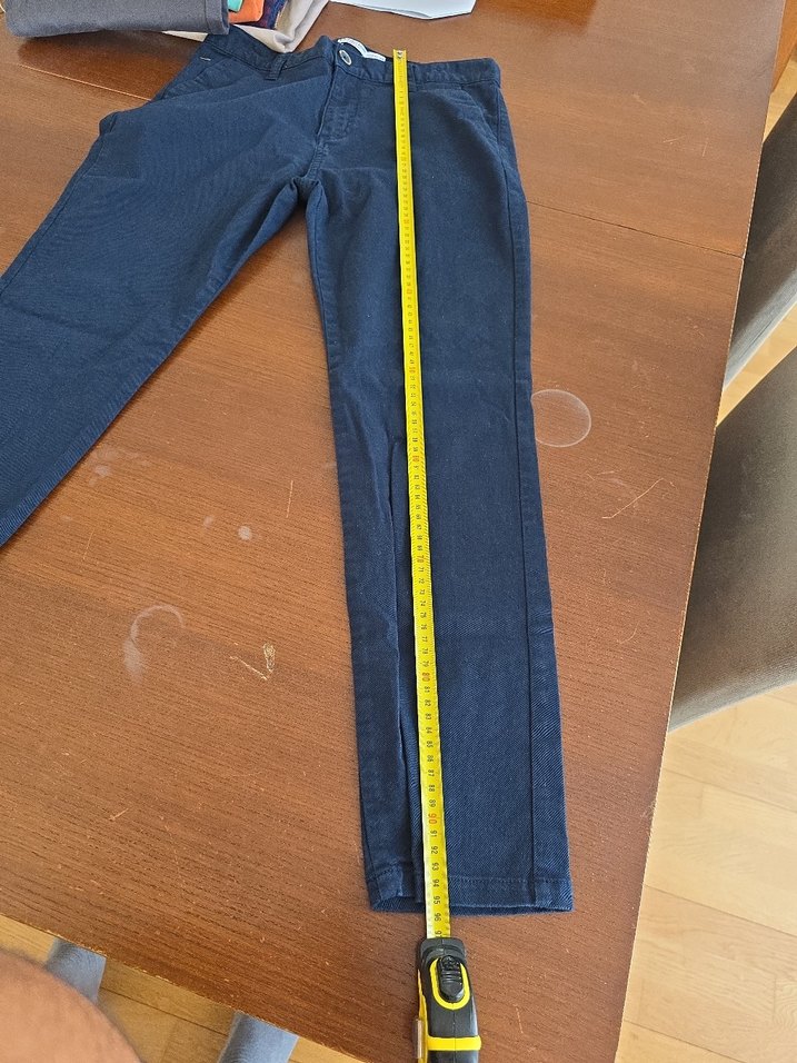 13-14 yaş çocuk Koyu Mavi Pantolon - Görsel 2