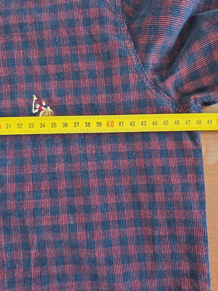 13-14 yaş kadife uzun kol çocuk gömlek - Görsel 3