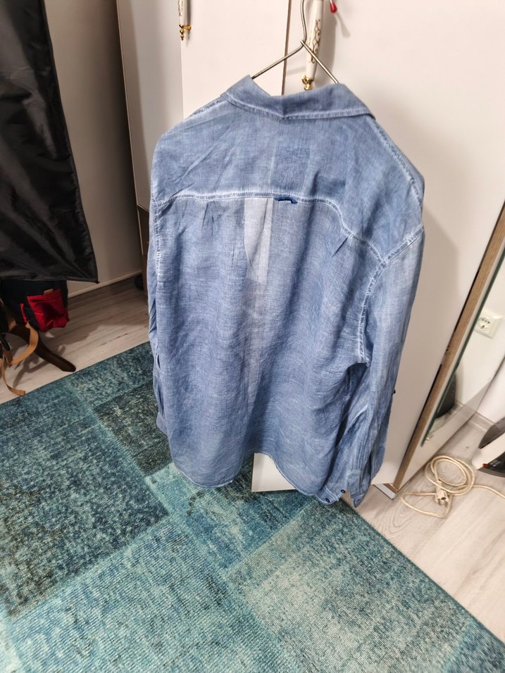 Açık Mavi Denim Gömlek — görsel 3/3