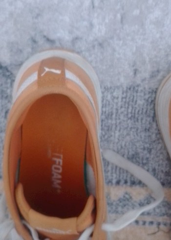 40 Beden sarı Renk Bej Pastel Kadın Spor Ayakkabı puma