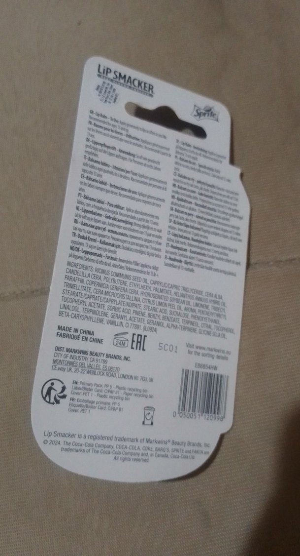 Lip Smacker Sprite Yeşil Parlak Dudak Balmı 4g - Görsel 2