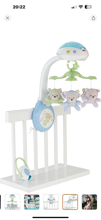 FISHER PRICE DÖNENCE KELEBEĞİN RÜYASI