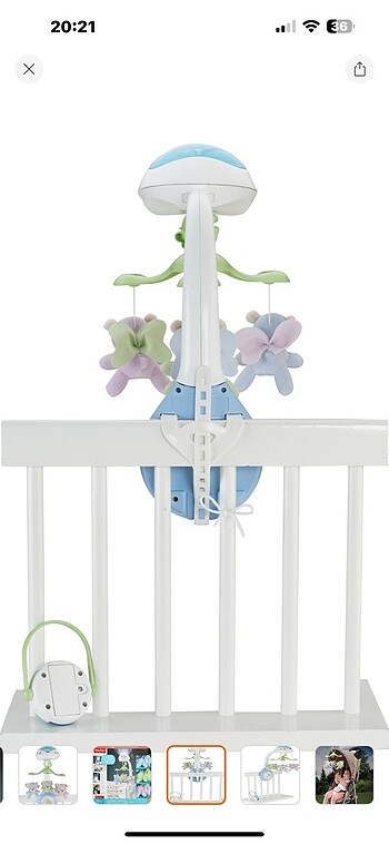  Beden FISHER PRICE DÖNENCE KELEBEĞİN RÜYASI