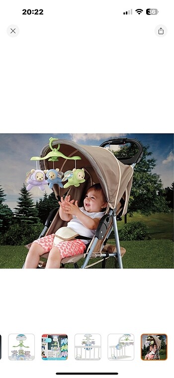 FISHER PRICE DÖNENCE KELEBEĞİN RÜYASI