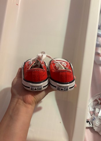 21 Beden KIRMIZI BEBEK CONVERSE 21 NO