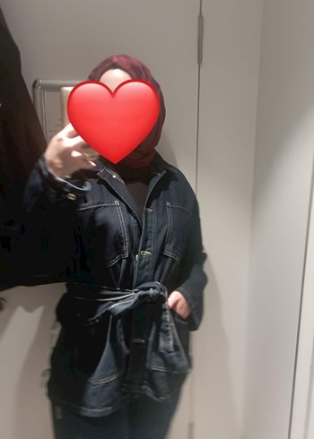 LC Waikiki Koyu Lacivert Denim Gomlek Ceket