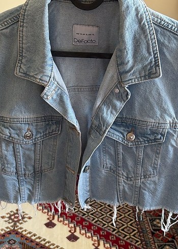 Defacto Acik Mavi Denim Ceket