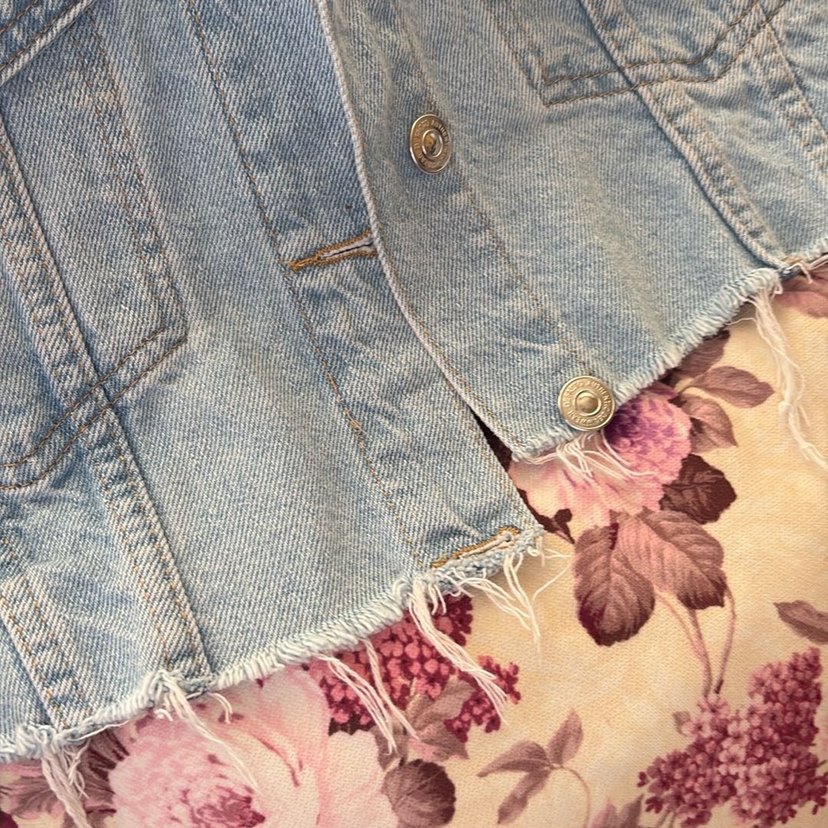 DeFacto Açık Mavi Denim Ceket — görsel 6/8