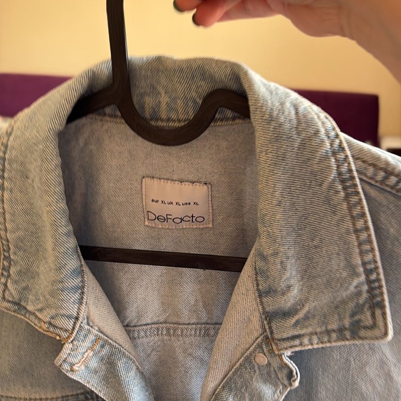 DeFacto Açık Mavi Denim Ceket — görsel 2/8