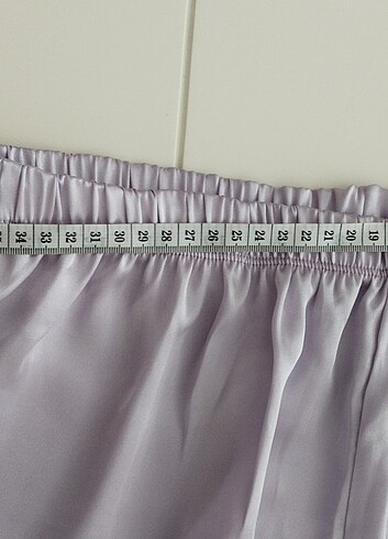 xl Beden beyaz Renk Saten pijama takımı