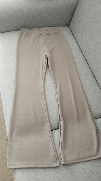 xxl Beden Tayt pantolon İçi polarlı fitilli İspanyol paça