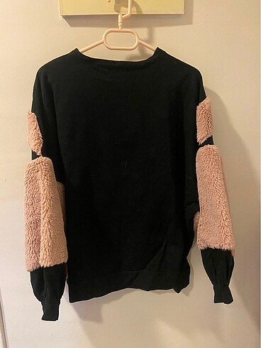 l Beden siyah Renk Kışlık sweat
