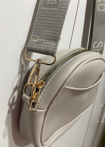 griAyarlanabilir Askılı Kadın Çapraz Çanta - Görsel 3