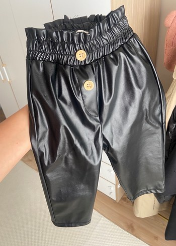 deri pantolon kiz bebek - Görsel 4