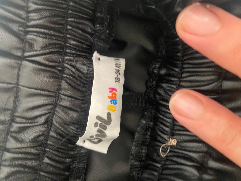 deri pantolon kiz bebek - Görsel 2