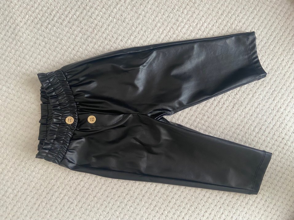 deri pantolon kiz bebek - Görsel 3