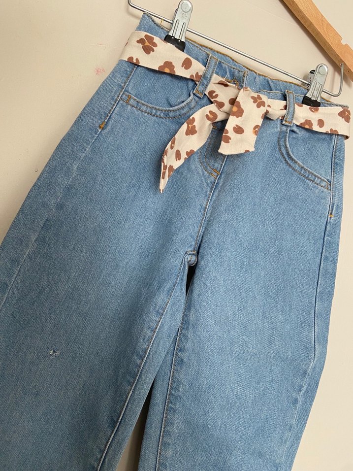 kız bebek momm jean - Görsel 2