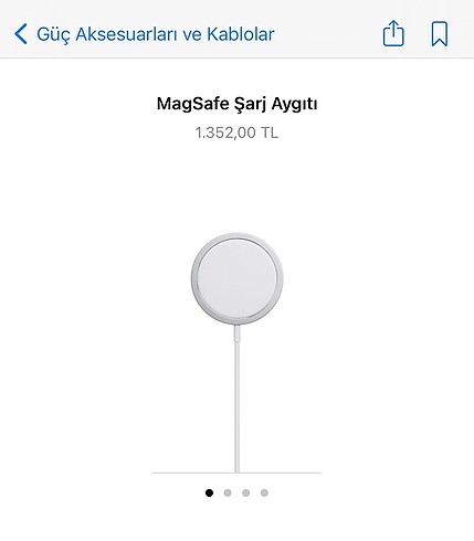 MagSafe Şarj Aygıtı