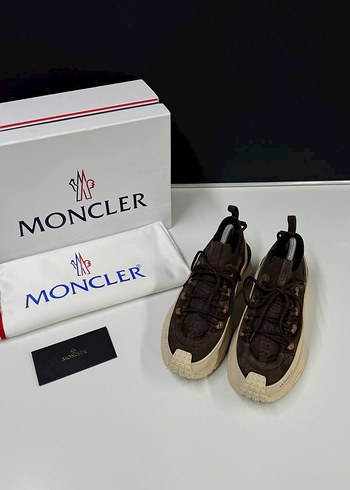 Moncler Kahverengi Bagcikli Sneaker