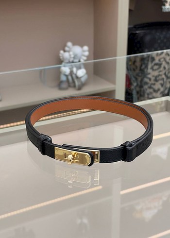 Hermes Kelly Belts Gold Accessories