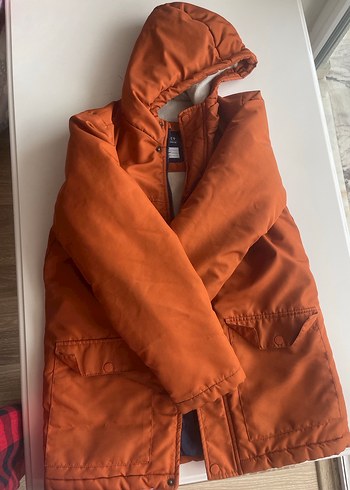 Erkek Çocuk Kapüşonlu Kaban mont - Görsel 5