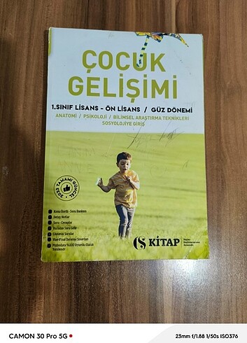 Çocuk gelişimi 1.sınıf