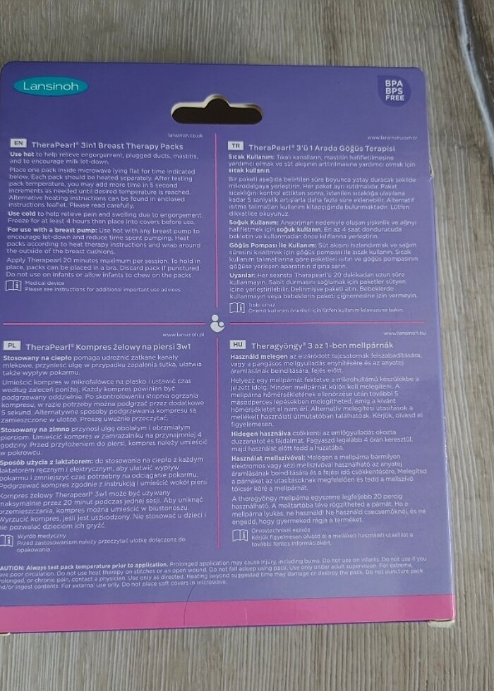 Lansinoh sıcak soğuk terapi  - Görsel 2