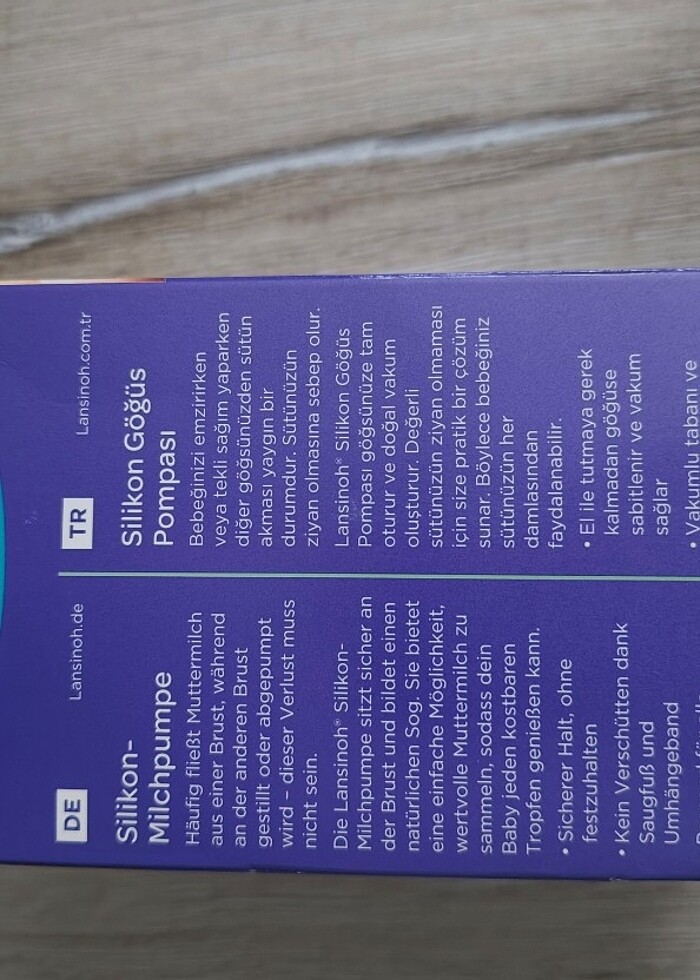Lansinoh Manuel süt pompası - Görsel 2