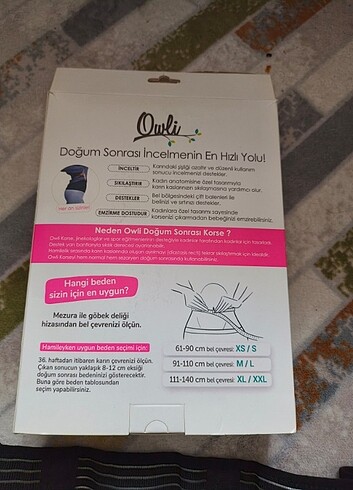 Owli doğum sonrası korse - Görsel 6