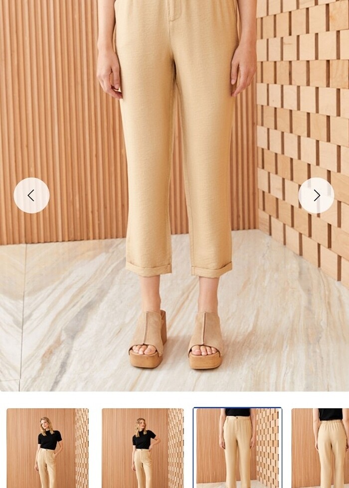 Kadın havuç model pantolon - Görsel 2