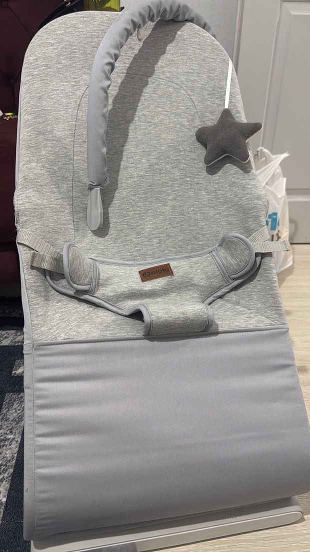 Gri Bebek Kanguru Sling - Görsel 2