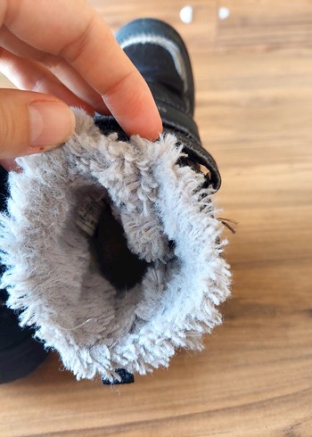 Çocuklar için Mavi Gri Süperfit Lastikli Botlar - Görsel 9