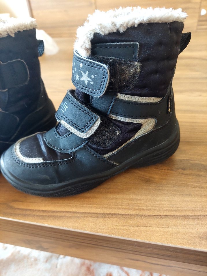 Çocuklar için Mavi Gri Süperfit Lastikli Botlar - Görsel 5