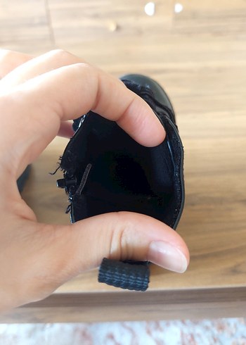 Kız Çocuk Siyah Lastik Tokalı Bot - Görsel 8