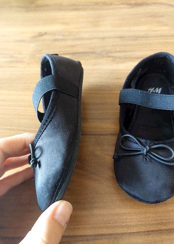 Kız Çocuk Siyah Tokalı Babet Ayakkabı - Görsel 5