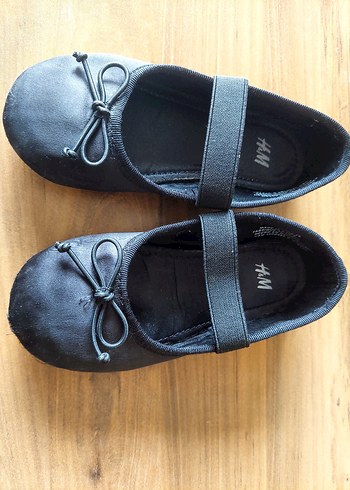 Kız Çocuk Siyah Tokalı Babet Ayakkabı - Görsel 4