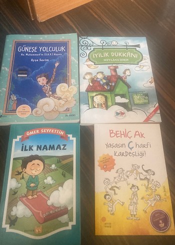 4 Çocuk Kitabı Seti: Güneşe Yolculuk ve Daha Fazlası