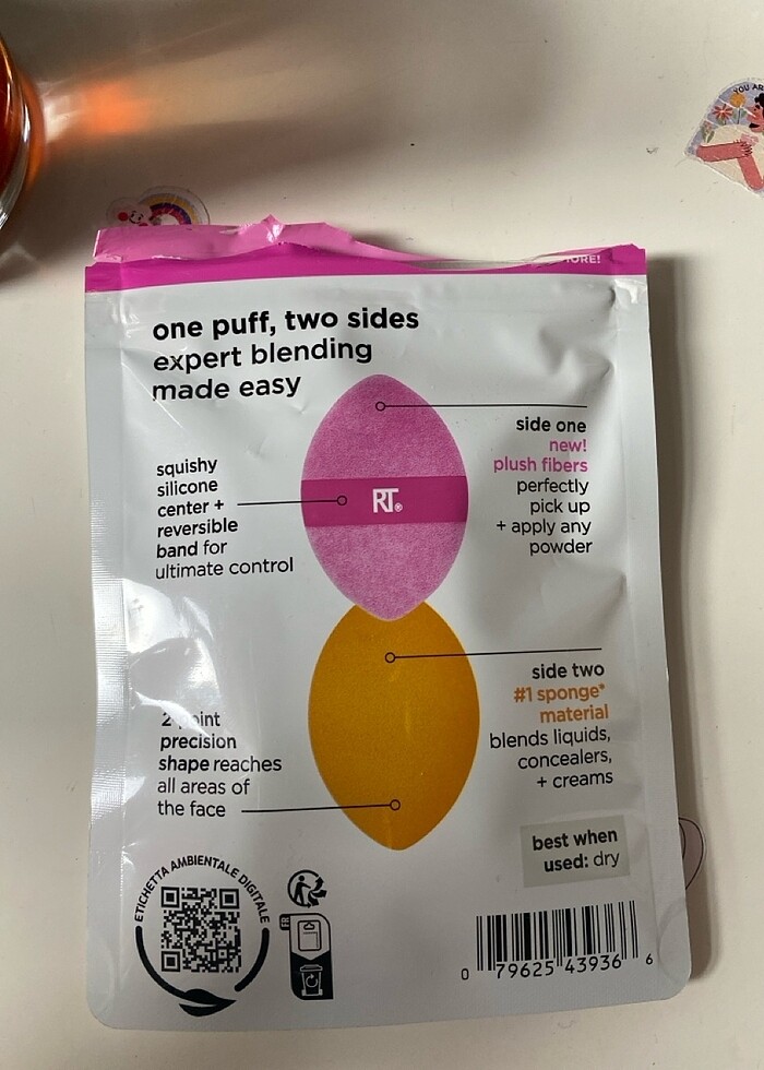 Real Techniques miracle powder puff - Görsel 2